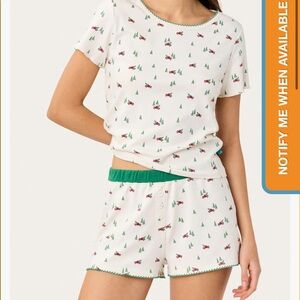 COZY LAND: Suzie PJ Set in Big Red Trucks